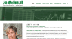 Desktop Screenshot of josetterussell.com